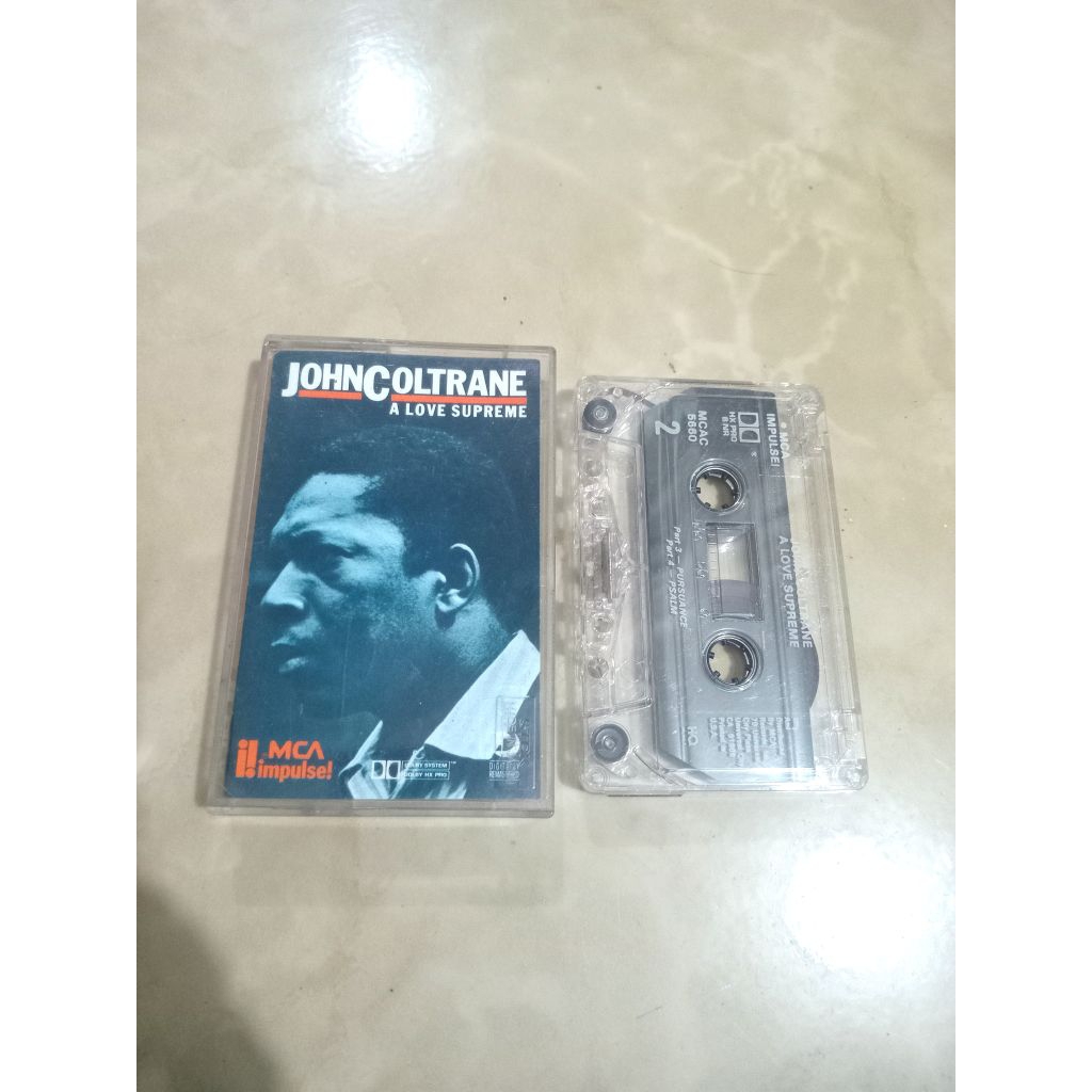 Kaset Jazz Import Legendaris John Coltrane A Love Supreme/mca impulse