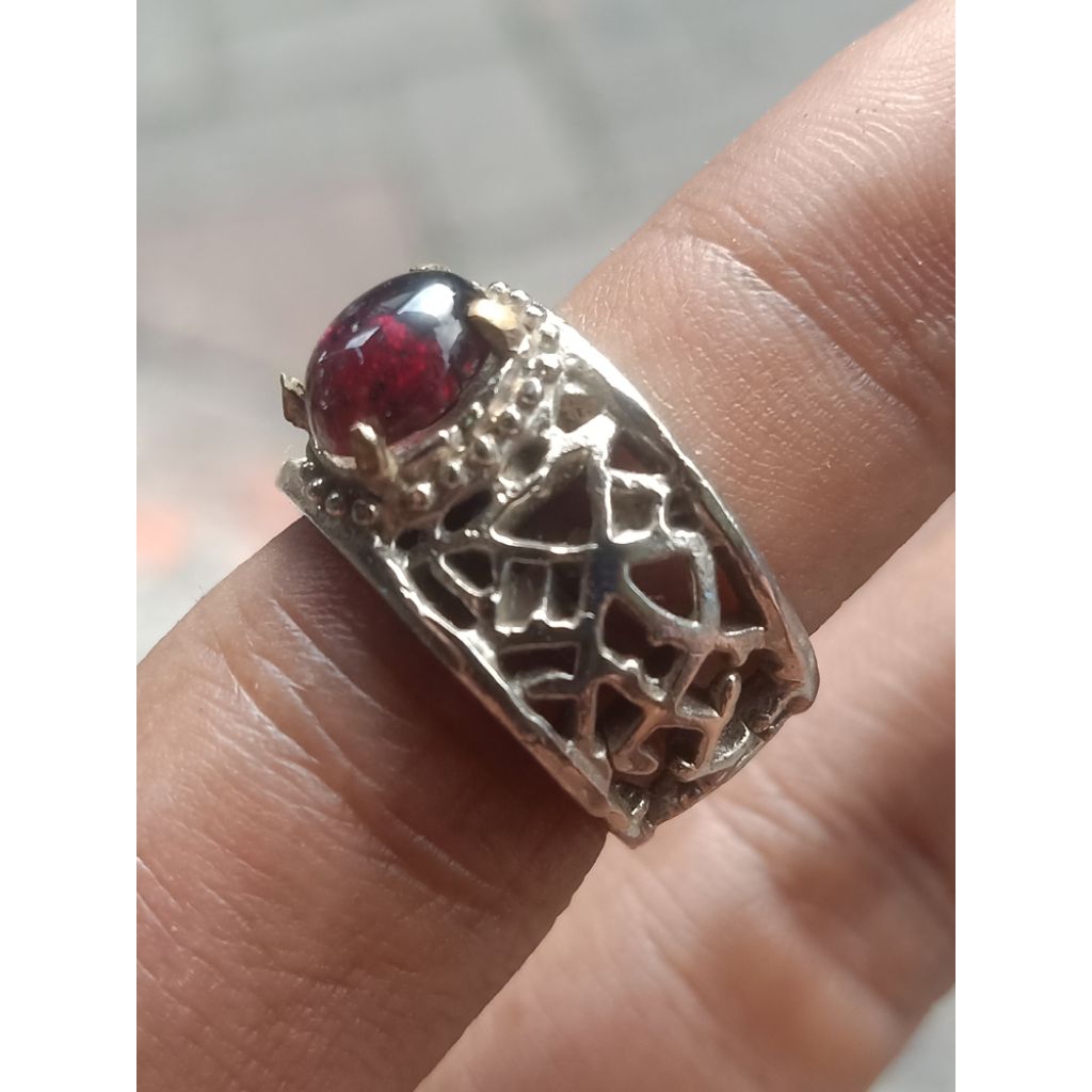 Natural garnet asli