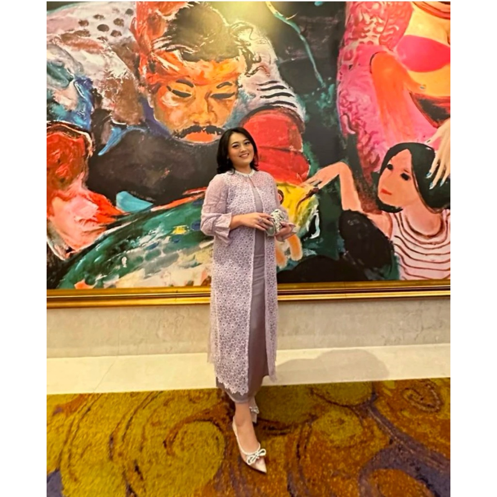 Sewa Dress Kina Atelier in Purple