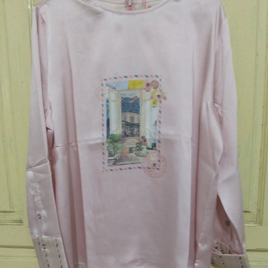 NADA PUSPITA POSTCARD BLOUSE