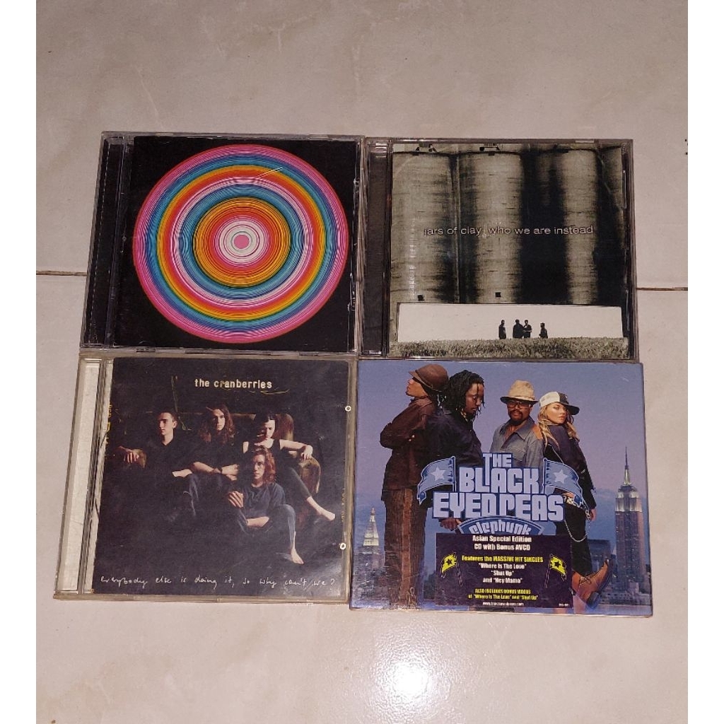 cd & vcd THE MUSIC / JARS OF CLAY-Who We Are Instead / THE CRANBERRIES-Everybody Else Is Doing It, S