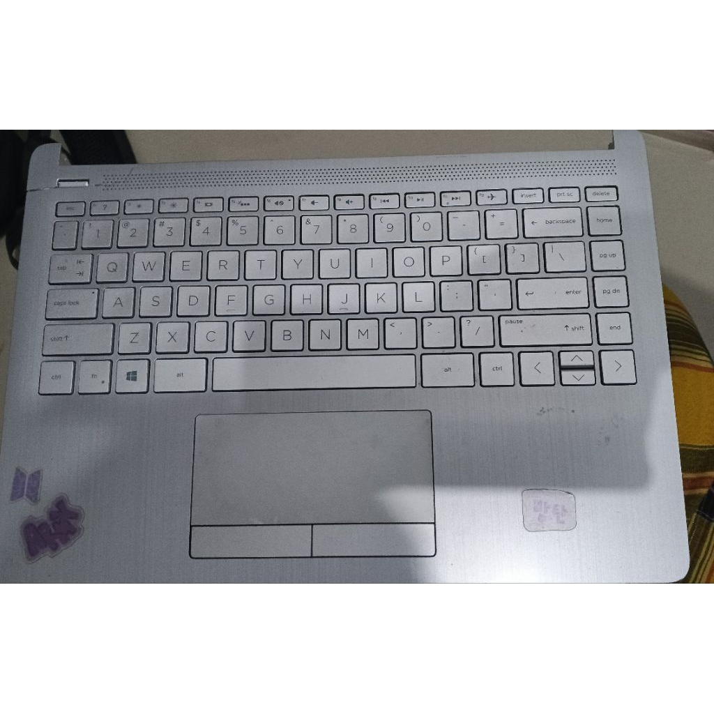 palmrest cover +keyboard+ trackpad hp 14S