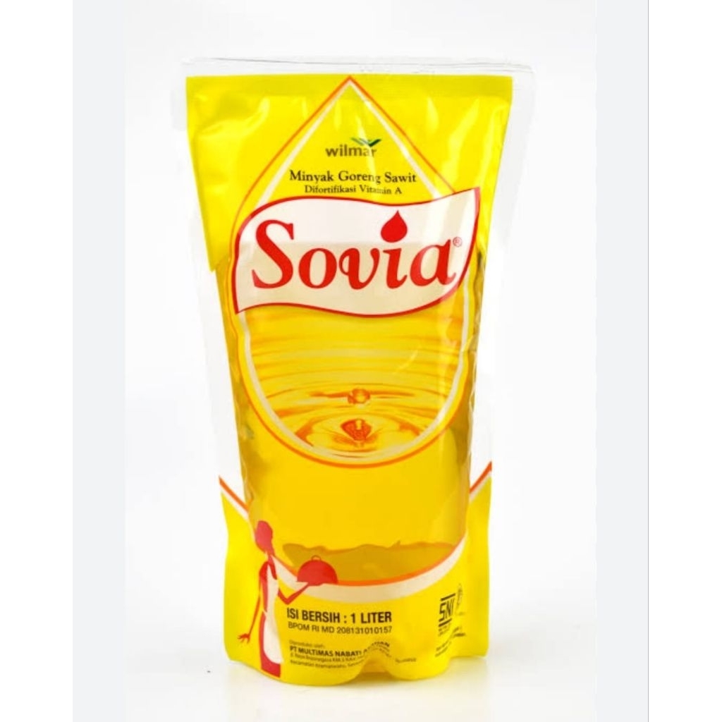 MINYAK SOVIA 1LTR 1 KARTON