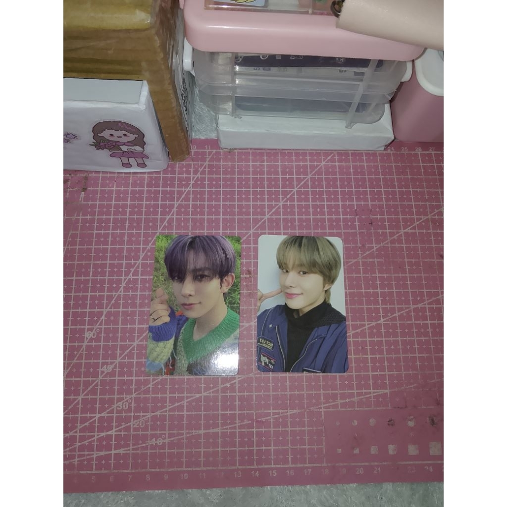WTS Official Photocard Heeseung ENHYPEN Orange Blood x Jungwoo NCT 127 SG 2024 [read desk please]