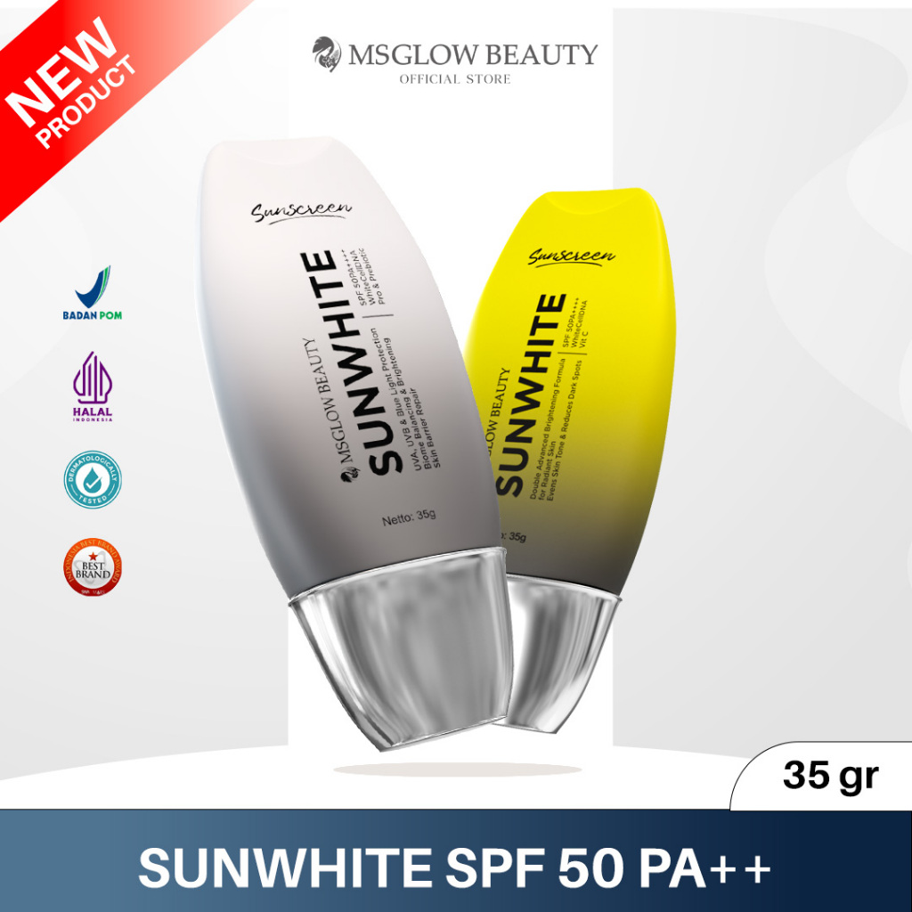 MS GLOW SUNWHITE SUNSCREEN SPF 50