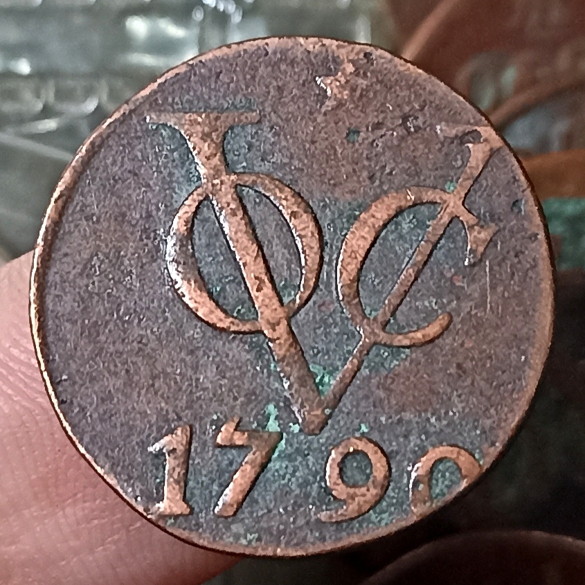 [SHV09] - Koin Kuno VOC Dubbele Duit Utrecht Tahun 1790