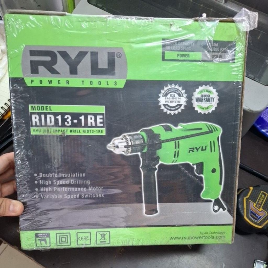 bor listrik ryu 13mm