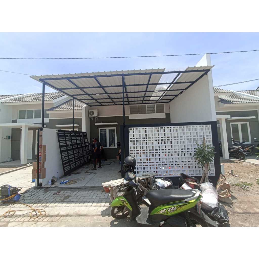 Kanopi Upvc Single Layer