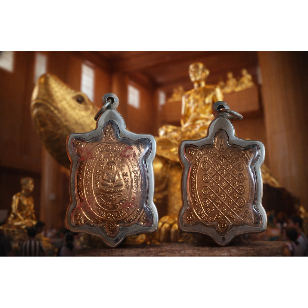 Phaya Tao Sangkajai LP Liew Wat Rai Teng Thong (Rose Gold)– Kura Kura Pembawa Rezeki dan Keberuntung
