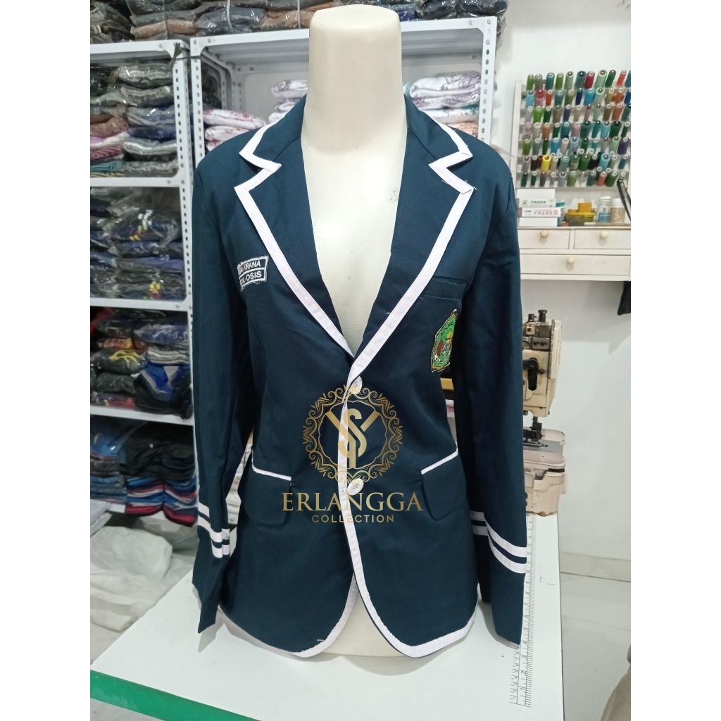 Almamater Sekolah Custom Bordir