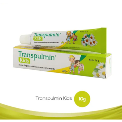 Transpulmin 10gr Baby & Kids / Transpulmin  Balsam Bayi Anak