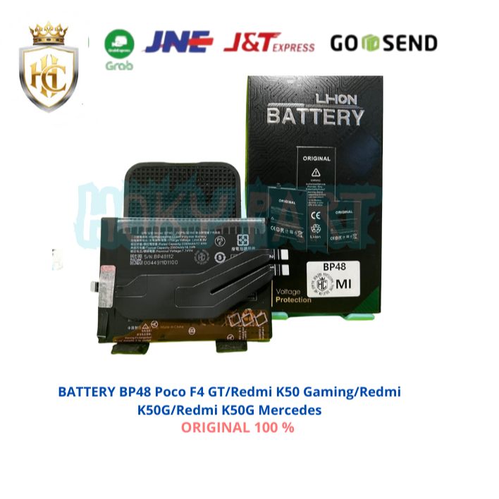 BATERAI BP48 XIAOMI REDMI Poco F4 GT/Redmi K50 Gaming/Redmi K50G/Redmi K50G Mercedes ORIGINAL