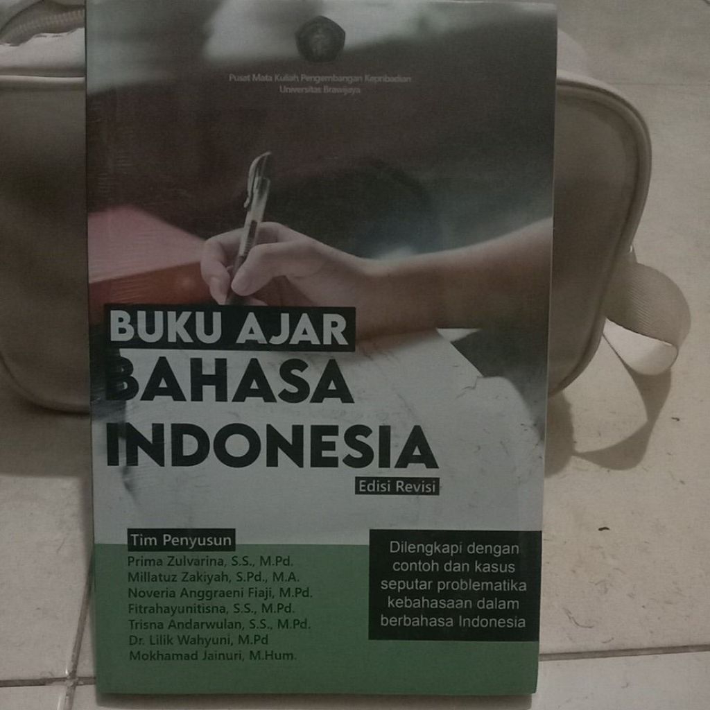 Buku ajar bahasa Indonesia edisi revisi ub