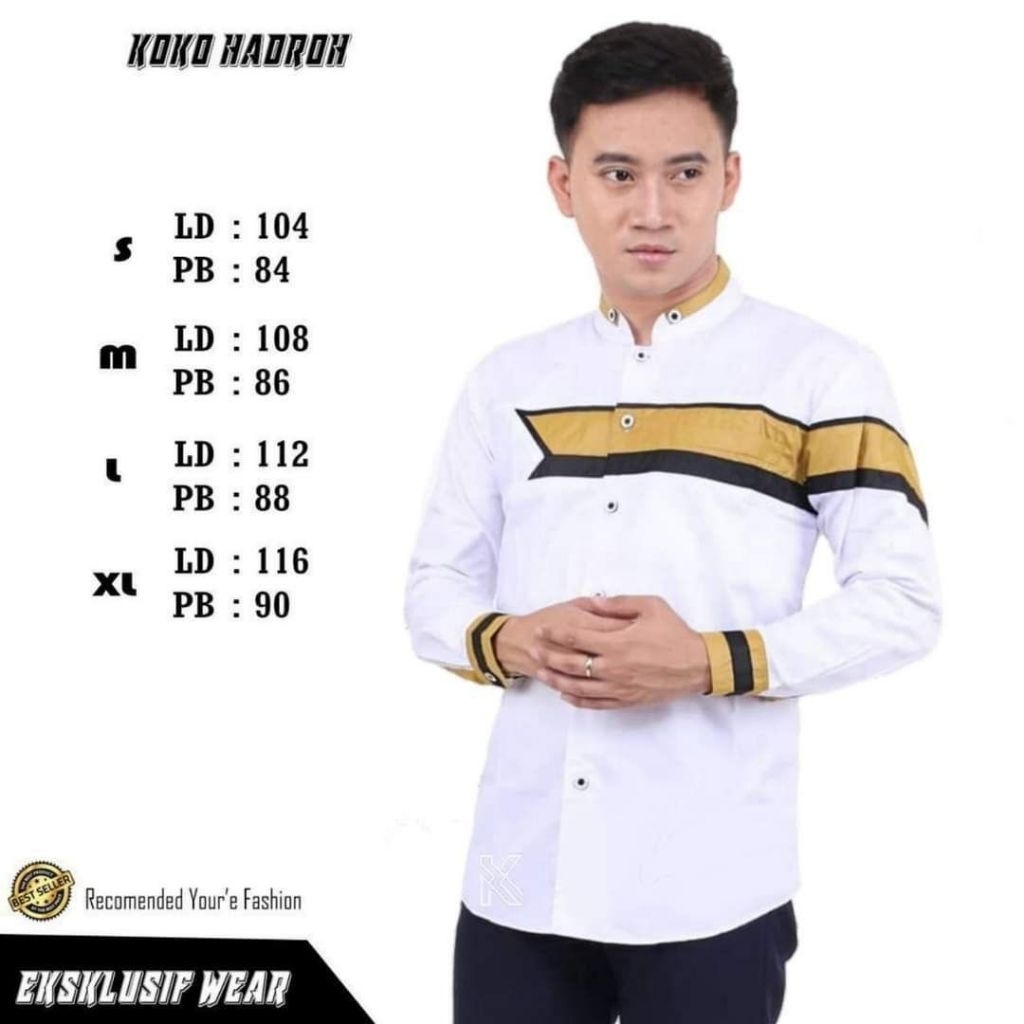 KOKO HADROH LIDAH COBRA KOMBINASI MOTIF, KOKO SRAGAM DISTRO SANTRI, KOKO HADROH, KOKO KOMBINASI, KOK