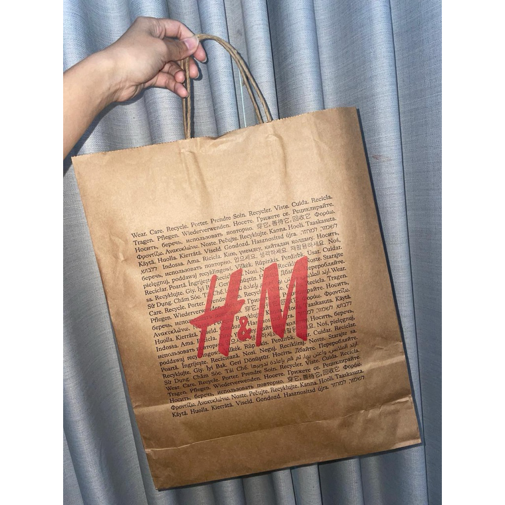 h&m paper bag