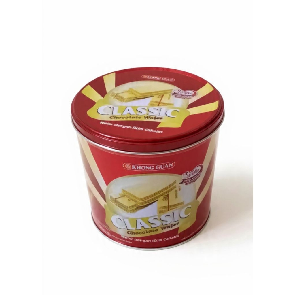 Wafer Coklat Khong Guan Classic 310 gram (1 kaleng)