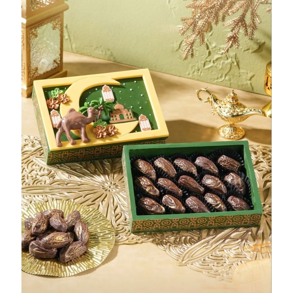 Kado Hadiah Ramadan DAPUR COKELAT Hampers Lebaran Idul Fitri Eid Mubarak 2026 Coklat Kurma