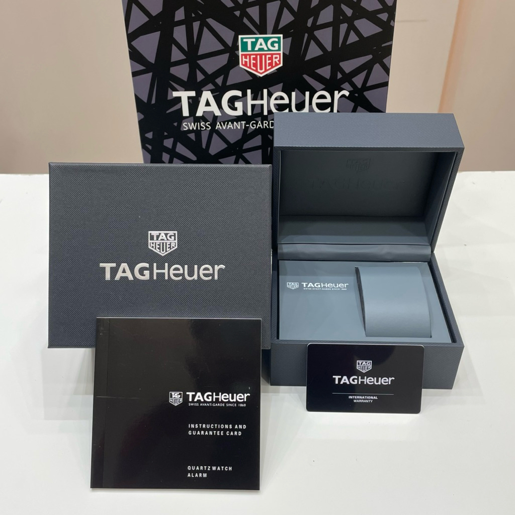Kotak Jam Tangan Tag Heuer Box Mewah Tag Heuer Include Book, Card & Paperbag