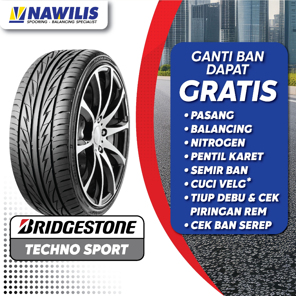 Ban Bridgestone 195/50 R16 Techno Sport