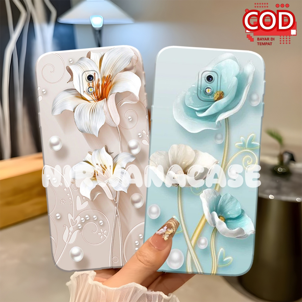 Softcase Hp Samsung J3 Pro - J2 Pro - J5 Pro - J7 Pro Motif Bunga Fashion Case Cewek Sillikon Tpu Pr