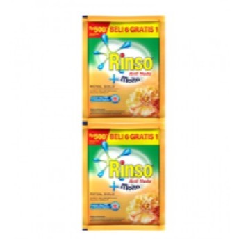 (AS) Rinso Liquid Renceng (1 Dus/104 Pcs)