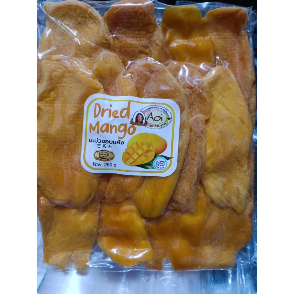 MANISAN MANGGA THAILAND/ DRIED MANGO AOI/ Mangga AOI ORIGINAL  / MANGGA KERING AOI