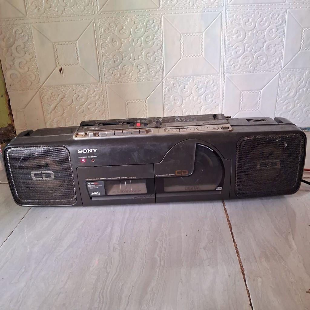 radio tape sony jadul
