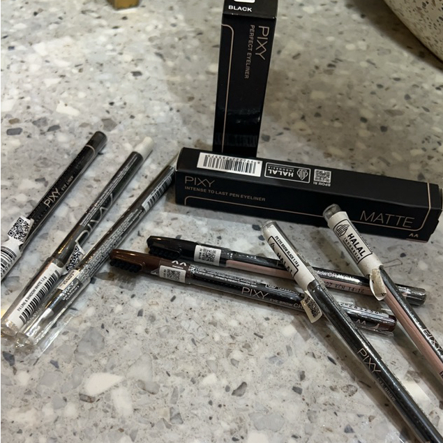 PIXY EYELINER PIXY EYEBROW PENCIL PIXY EYELINER PEN