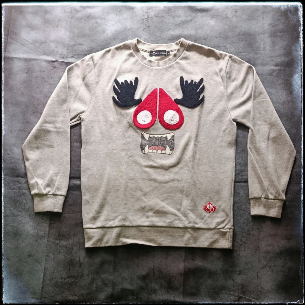 Crewneck vintage katun Moose Knuckles size S to M
