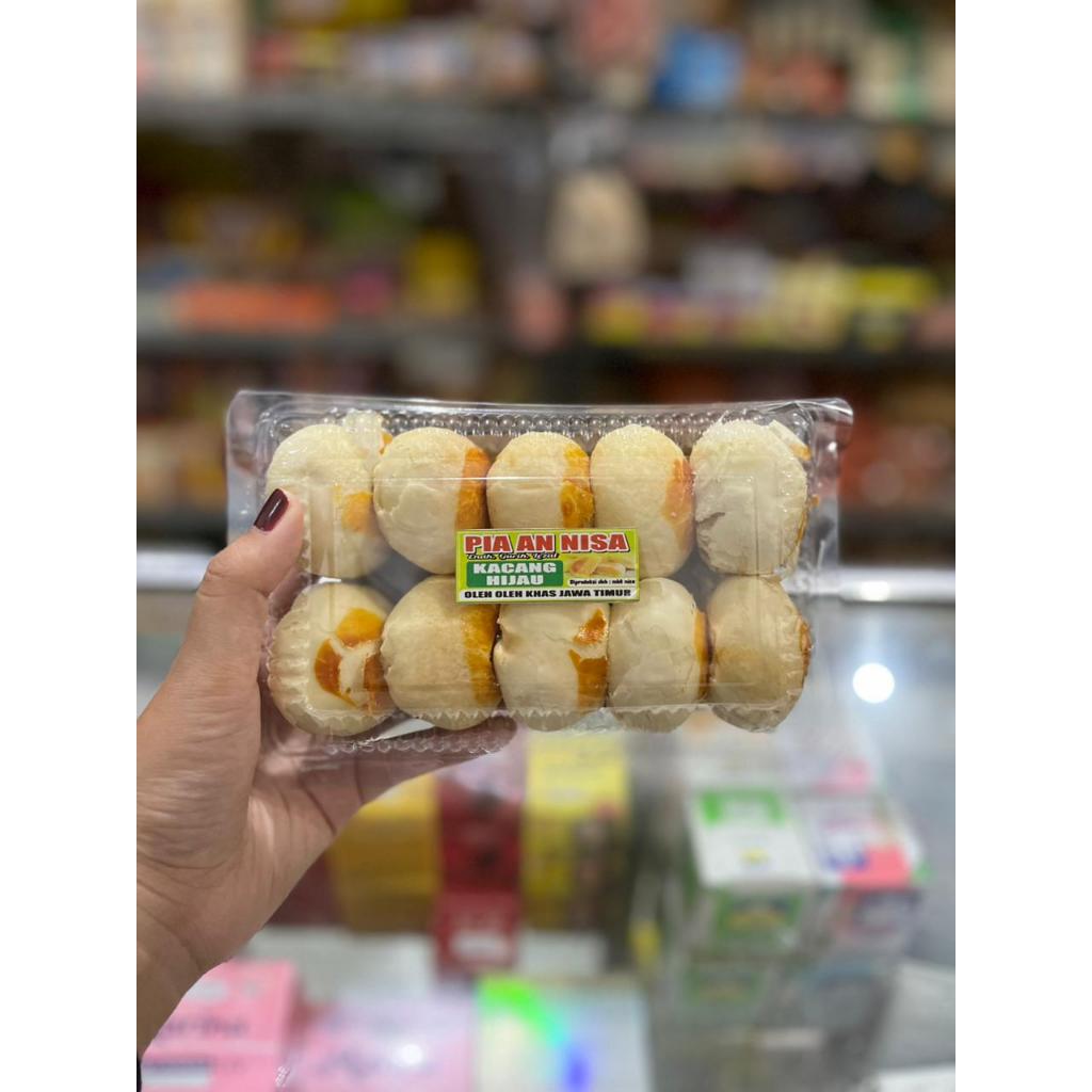 Kue Pia Basah Kacang Hijau | Kue Pia Basah Tape | Kue Pia Khas Jawa Timur | Kue Bakpia Murah dan Ena