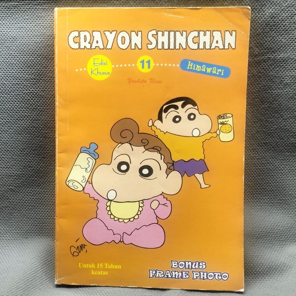 KOMIK BUKU FISIK CRAYON SHINCHAN EDISI KHUSUS ORANGE NO 11 HIMAWARI 1 BUKU BAHASA INDONESIA