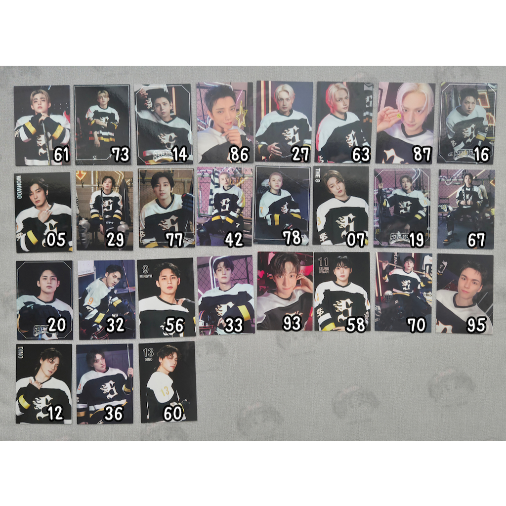 SEVENTEEN TC Home 2025 Scoups Joshua Jun Hoshi Wonwoo Woozi The8 Mingyu DK Seungkwan Vernon Dino