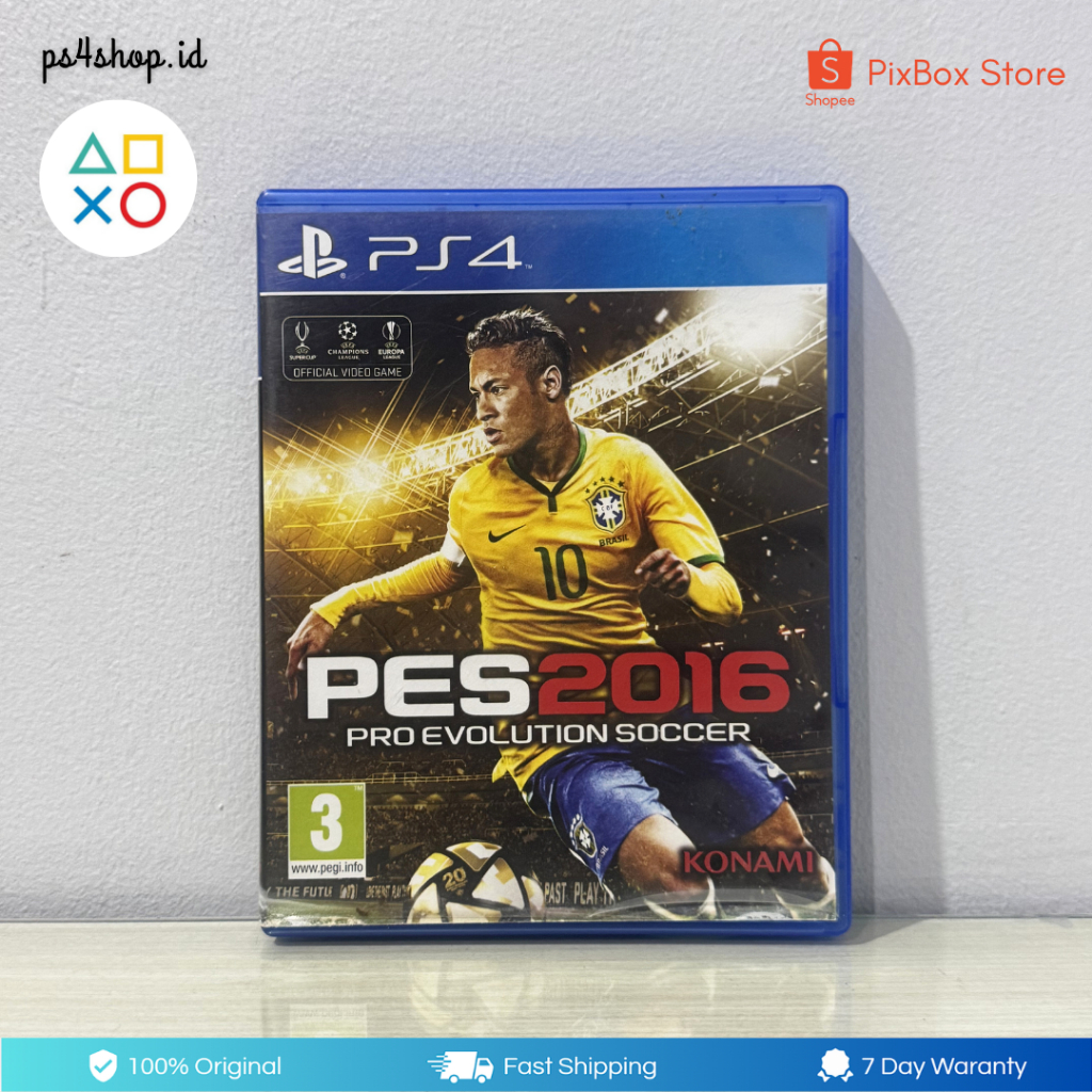 BD Kaset PS4 PES 2016 Second Bekas Original | Game Bola Pro Evolution Soccer Euro 2016 PlayStation