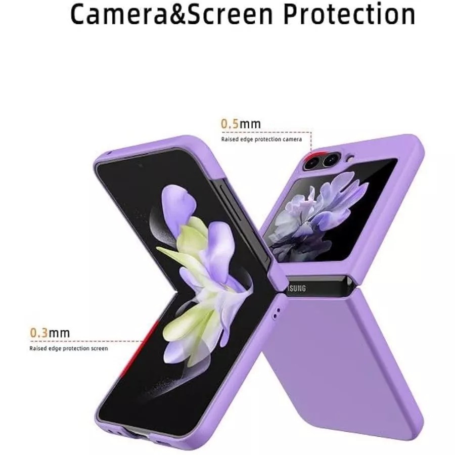 MEDVED Hard Case untuk Samsung Galaxy Z Flip 3 / Samsung Galaxy Z Flip 4 / Samsung Galaxy Z Flip 5 /