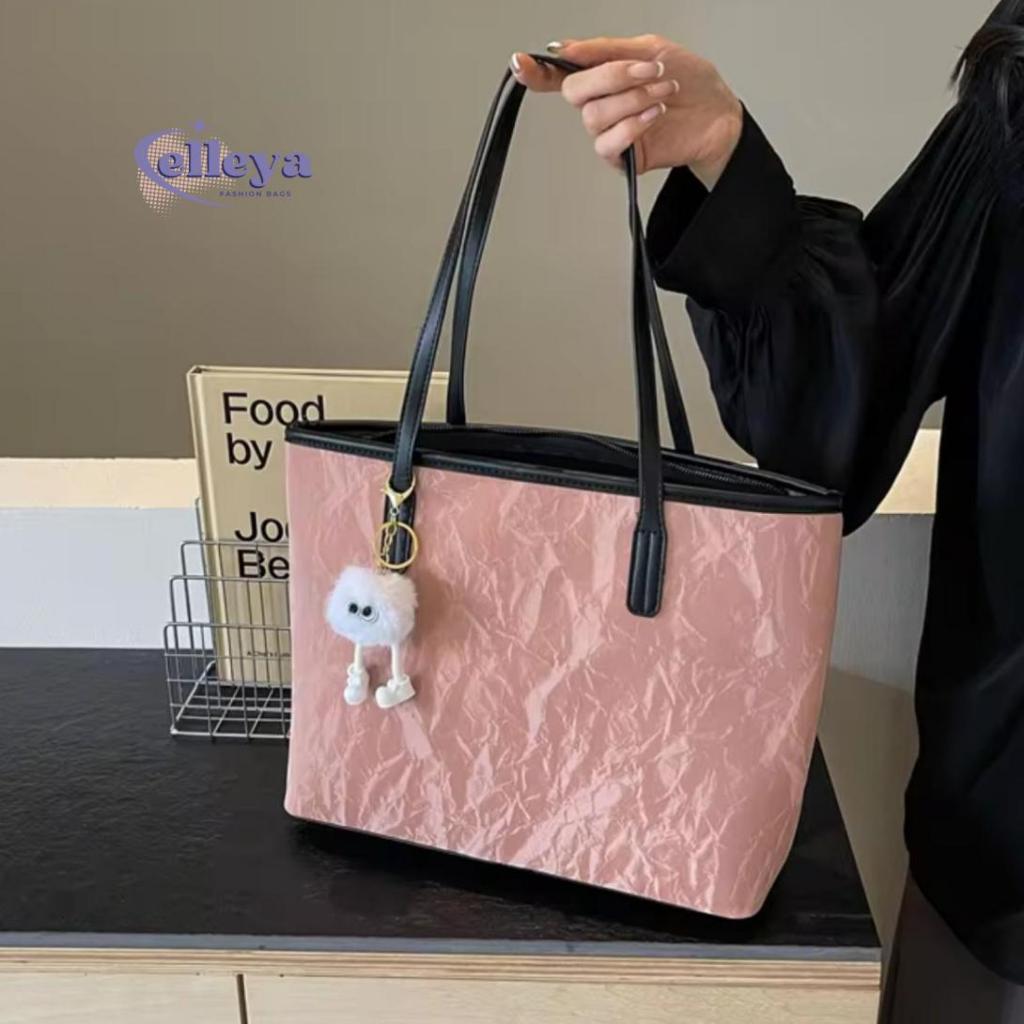 Totebag Wanita Melysa Terbaru Free Gantungan Korean Style Kekinian