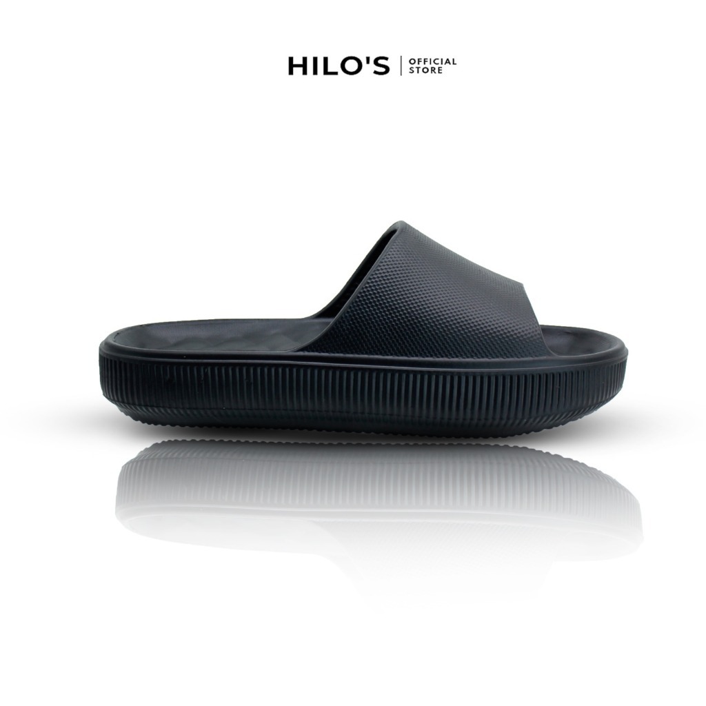 Sandal Selop Pria Polos Empuk Karet EVA Hilo's