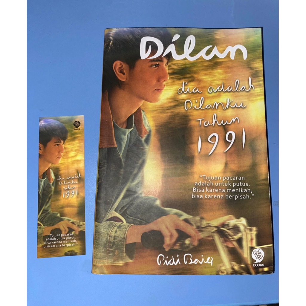 preloved novel dilan 1991 (baca desk)