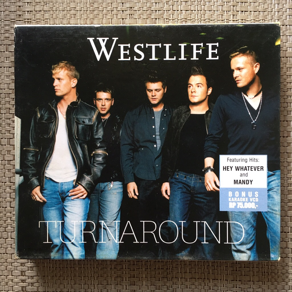 CD Westlife - Turn Around | Bonus VCD Edition
