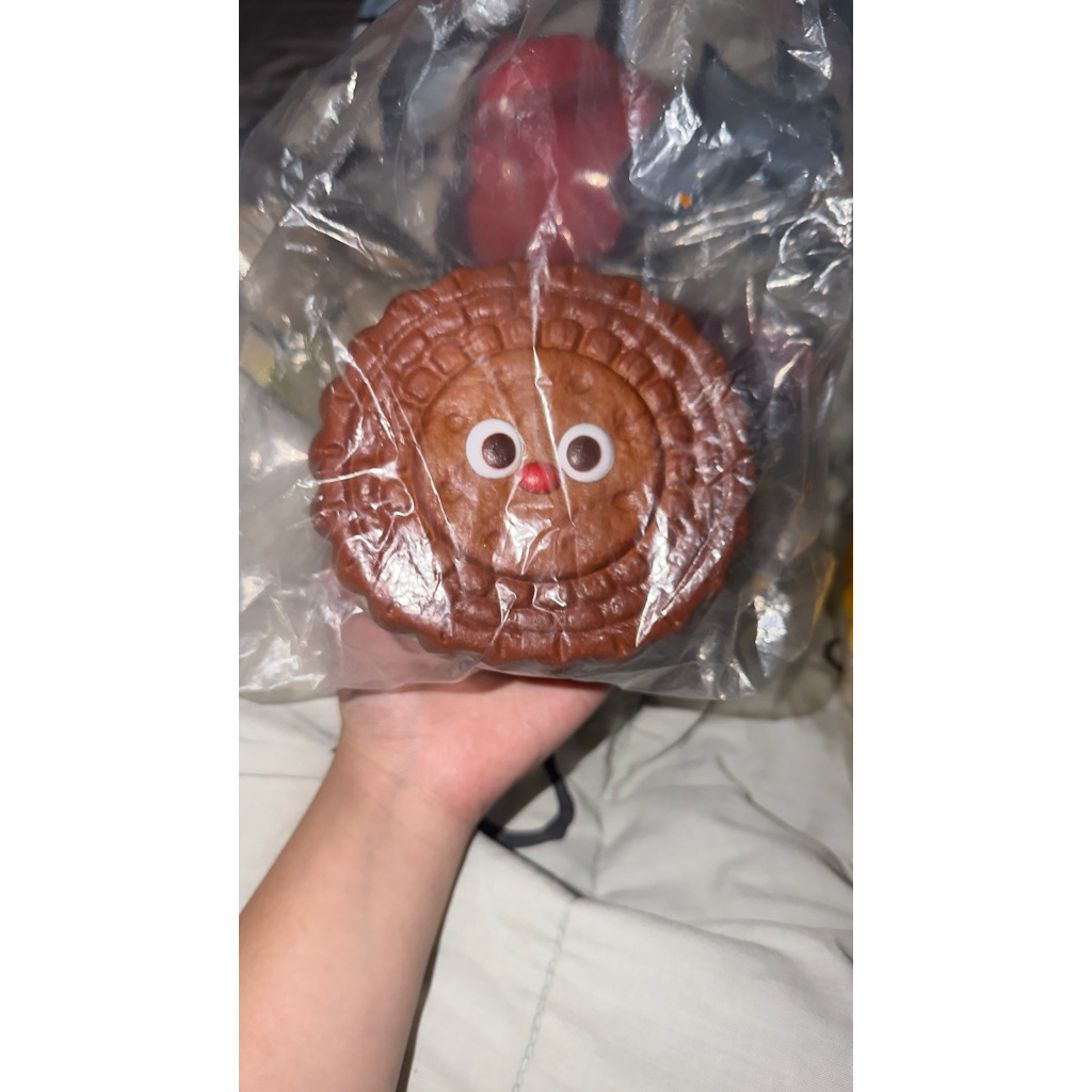 mido squishy rednose choco round cookie