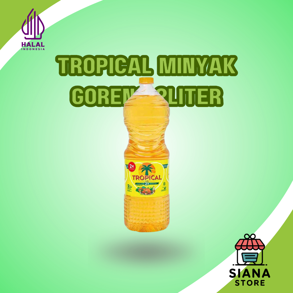 Tropical Minyak Goreng Botol 2 Liter / Minyak Goreng Premium