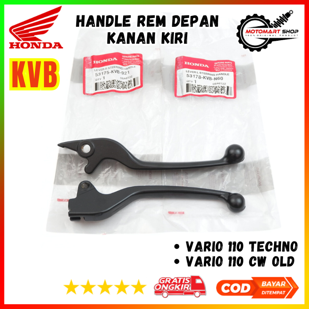 Handle Rem Vario 110 Techno Ori / Hendel Rem Kanan Kiri Vario 110 CW - KVB
