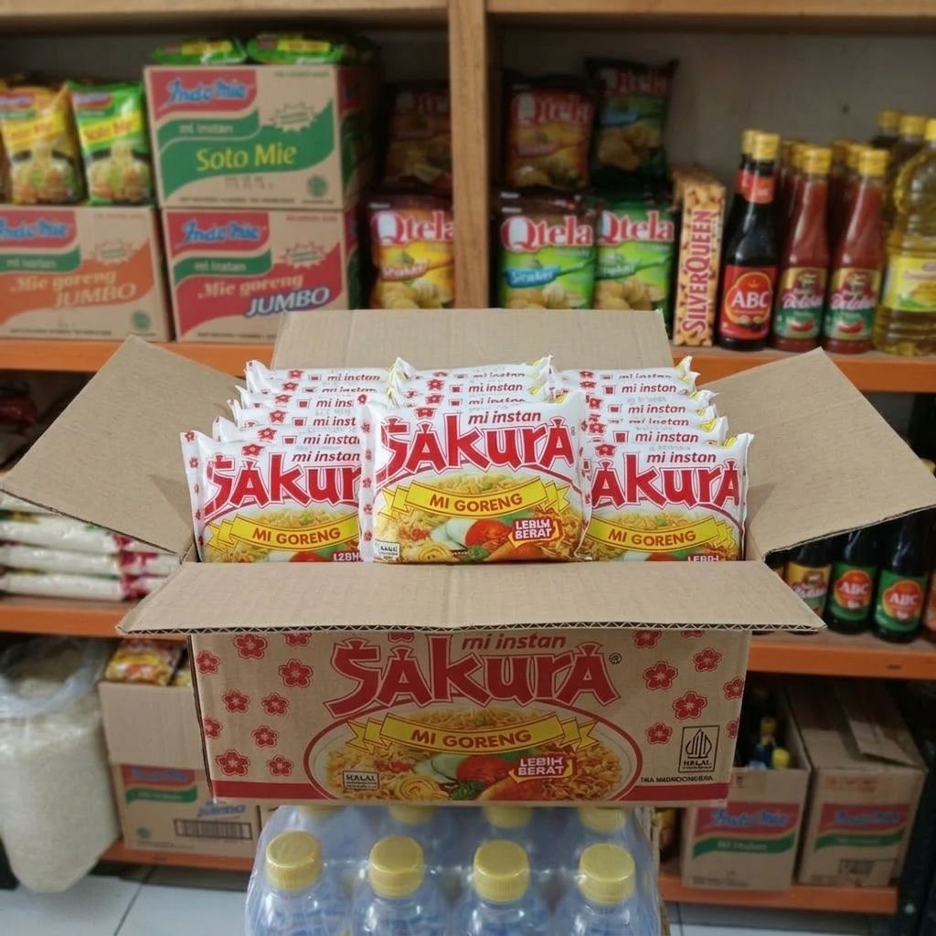 Mie Instan Sakura Goreng / Mie Goreng Sakura