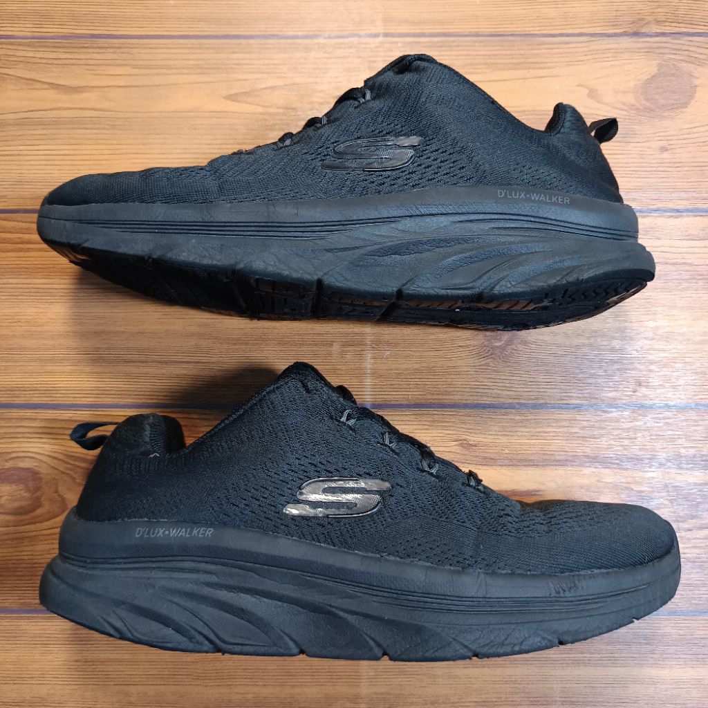 Sepatu Running Skechers Second Original Fullblack size 41