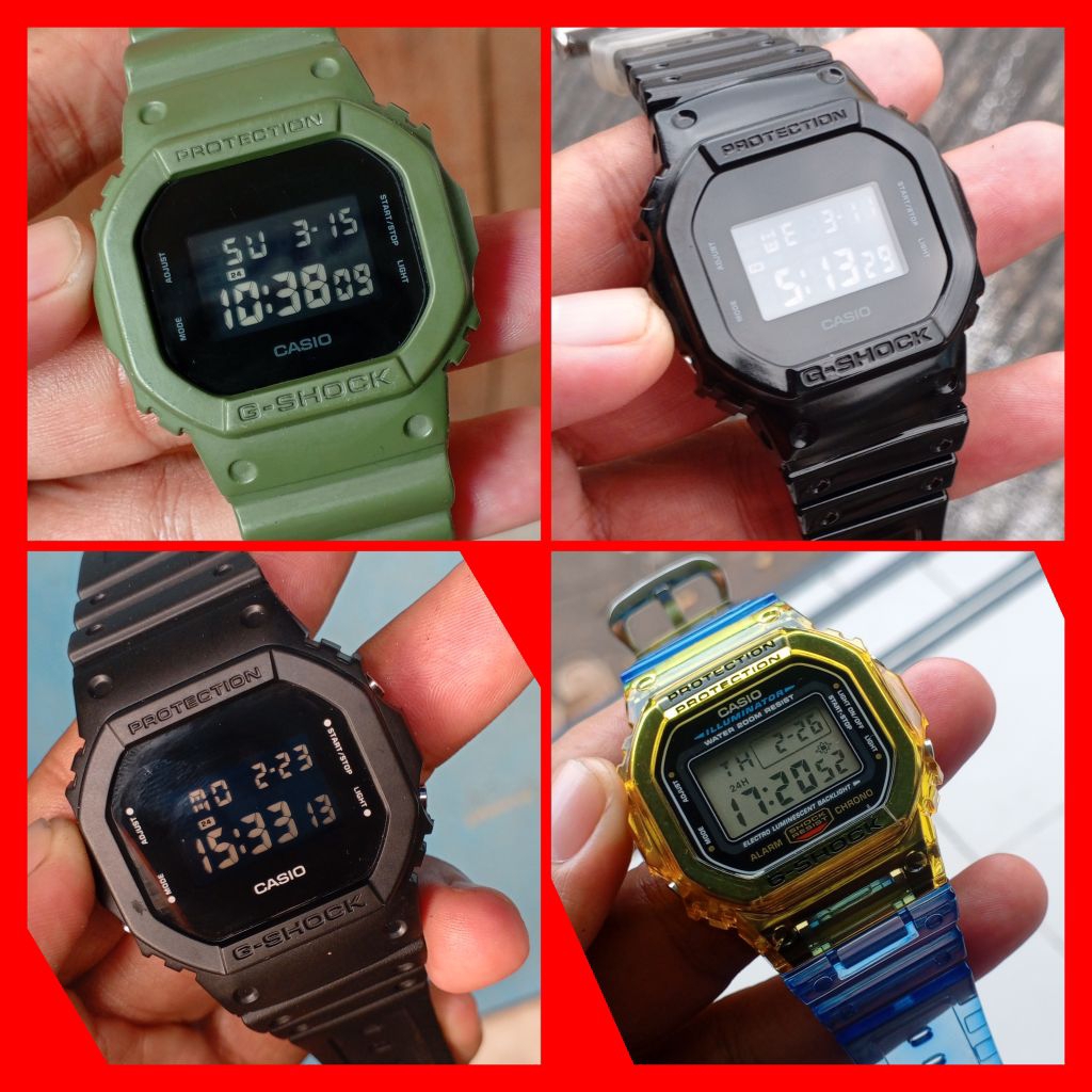 Jam tangan Casio G-Shock DW5600e original