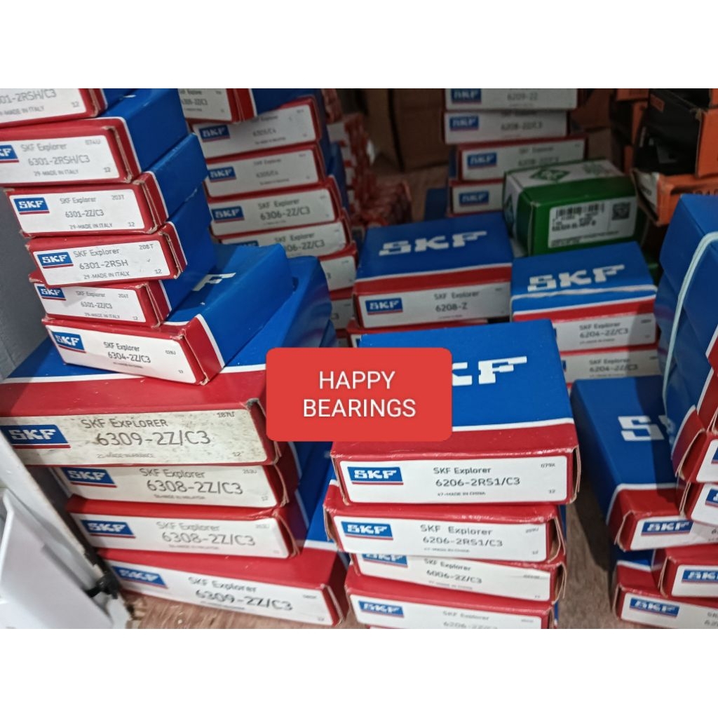 BEARING 6204 ZZ / 6204 ZZ C3 SKF ASLI