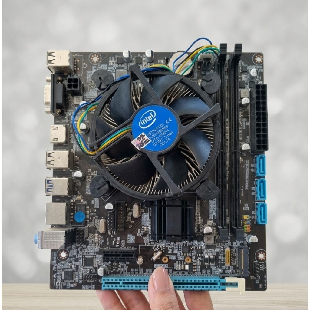 PAKET MOBO H110 NVME + i3 8100 + HSF