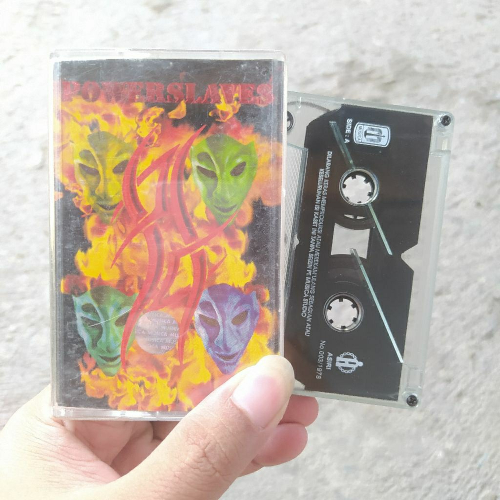 Kaset Pita Power Slaves - Self Titled