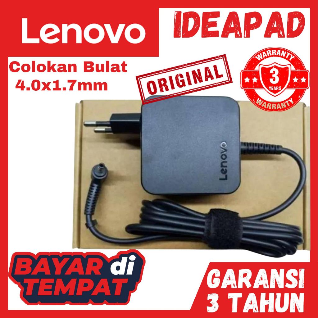 charger Laptop lenovo ideapad 100 100 14 110 110S 120 130 310 320 330 510 520 710 Slim 3 5 7 Flex 4 