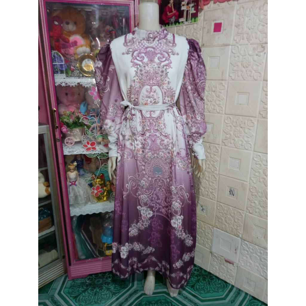 NEW/PL GAMIS KONDANGAN / GAMIS PESTA / GAMIS LEBARAN / MIDI DRESS/KAFTAN