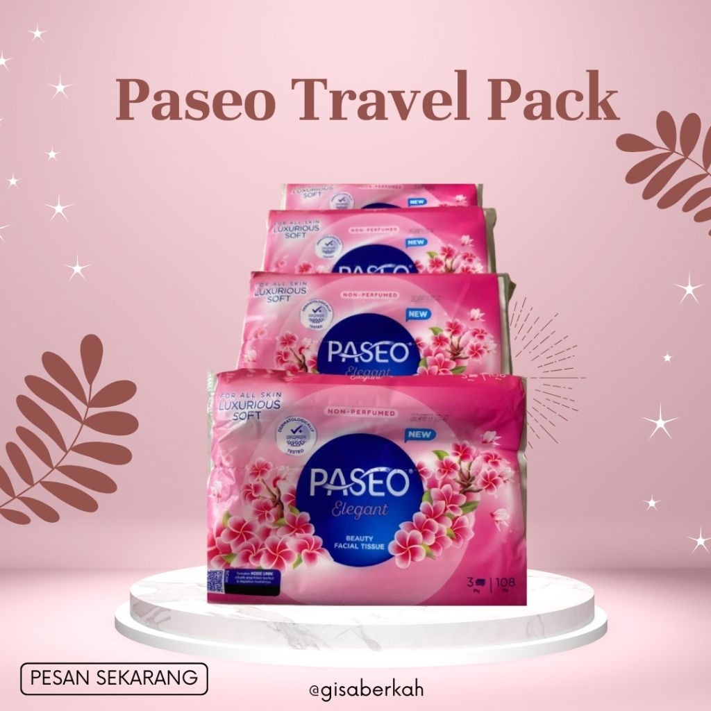 TISU PASEO ELEGANT TRAVEL PACK